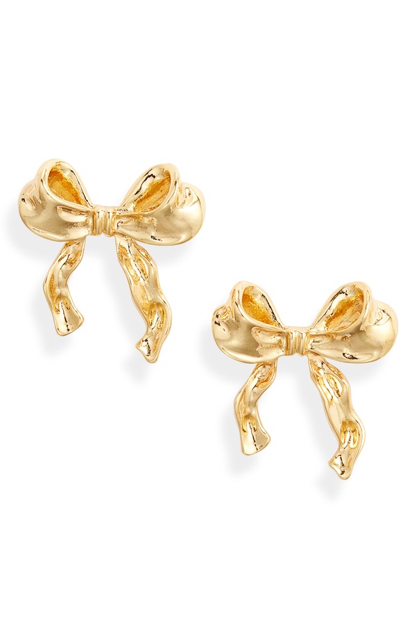 カリーンサルタン レディース アクセサリー ピアス・イヤリング Karine Sultan Bow Drop Earrings GOLD ゴールド｜ReVida 店