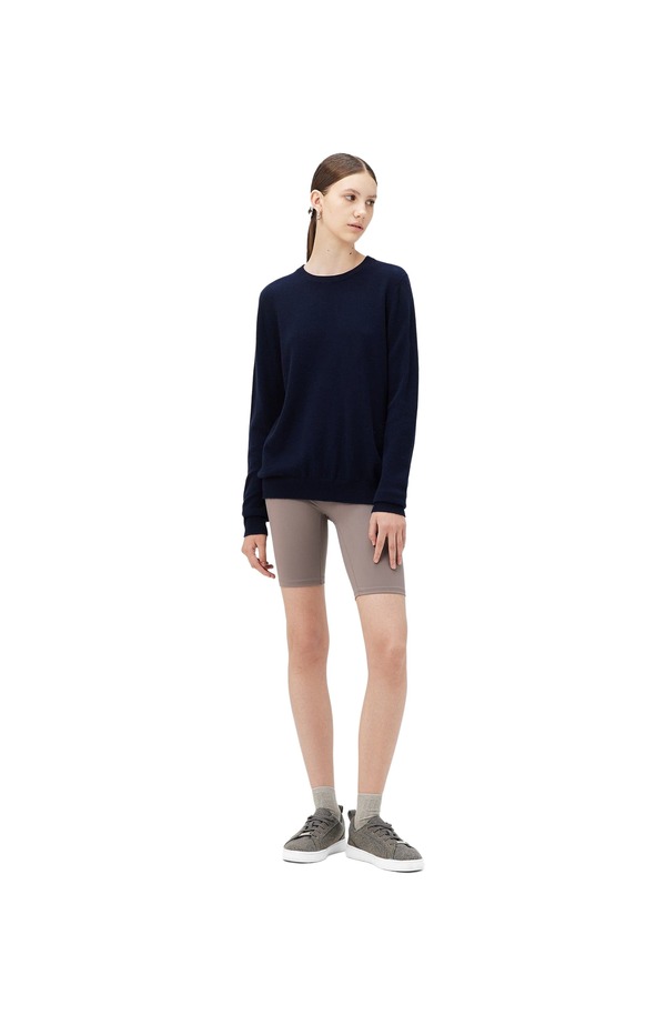 ゴビ カシミヤ レディース アウター ニット・セーター クルーネック Gobi Cashmeressential Cashmere Crewneck Sweater navy ネイビー|ReVida 店