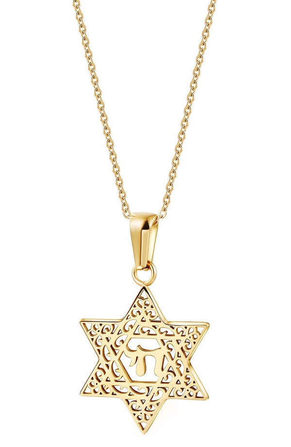 ジェインバシュデザインズ レディース アクセサリー ネックレス・チョーカー レース Jane Basch Designs Hamsa Pendant Necklace YELLOW イエロー|ReVida 店