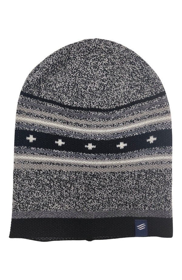 ユナイテッドバイブルー レディース アクセサリー 帽子 ウール United By Blue The Merino Wool Slouchy Modern Fair Isle Beanie Black ブラック|ReVida 店