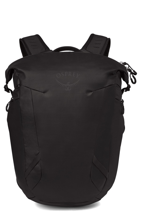 オスプレー レディース バッグ バックパック・リュックサック Osprey Transporter 22-Liter Zinch Backpack RAVEN BLACK/BLACK ブラック｜ReVida 店