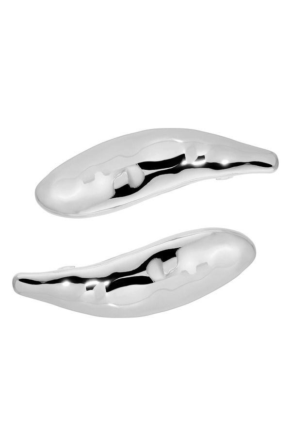 エティカ レディース アクセサリー Ettika Sophisticated Metal 2-Pack Barrette sILVER シルバー|ReVida 店