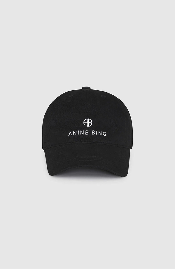 アニービン レディース アクセサリー 帽子 キャップ ANINE BING Jeremy Baseball Cap Black ブラック|ReVida 店