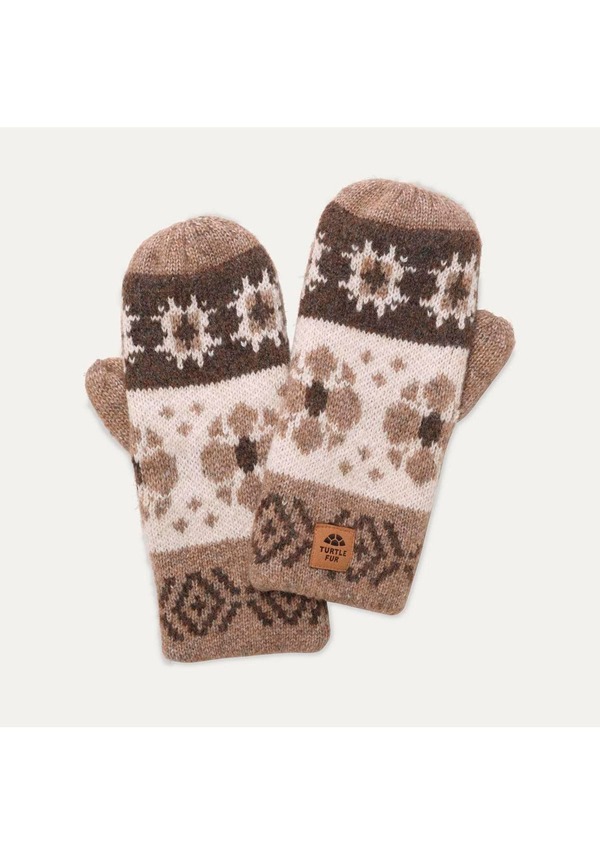 タートルファー レディース アクセサリー 手袋 Turtle Fur Camilla Mittens Natural｜ReVida 店