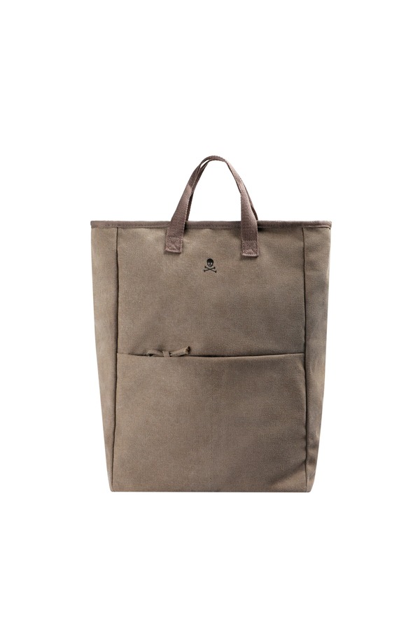スカルパーズ メンズ バッグ バックパック・リュックサック Scalpers Canvas Backpack Withandles Taupe トープ|ReVida 店