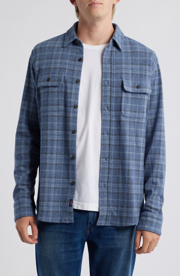 ファレティ メンズ トップス プルオーバー Faherty Legend Button-Up Shirt Castle Lake Plaid 読み合わせる