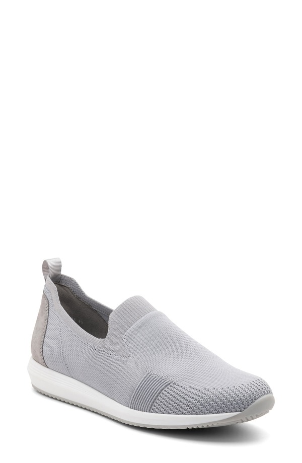アラ レディース シューズ スニーカー ara Leena II Slip-On Sneaker Pebble Woven Stretch