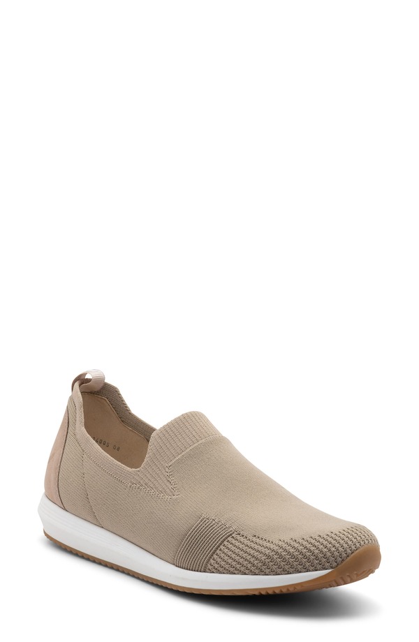 アラ レディース シューズ スニーカー ara Leena II Slip-On Sneaker Sand Wovenstretch サンド