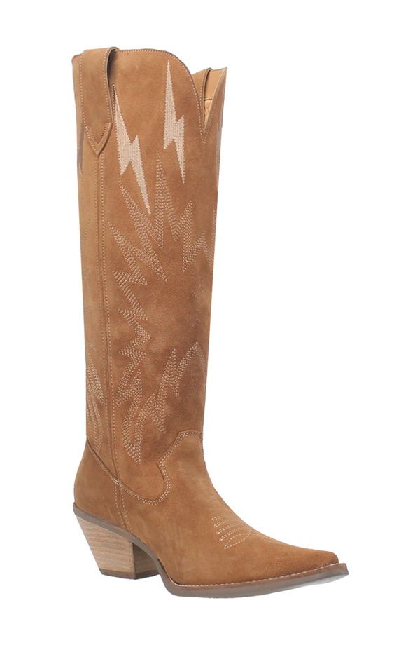ディンゴ レディース シューズ ブーツ・レインブーツ Dingo Thunderoad Cowboy Boot Camel キャメル|ReVida 店
