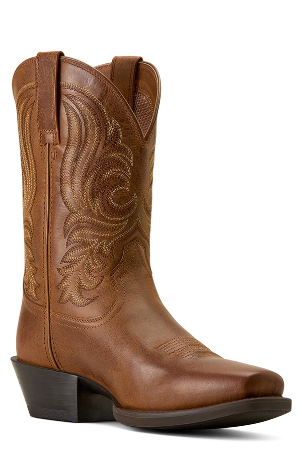 アリアト メンズ シューズ ブーツ・レインブーツ Ariat Sport Lawman Square Toe Cowboy Boot Brown ブラウン｜ReVida 店