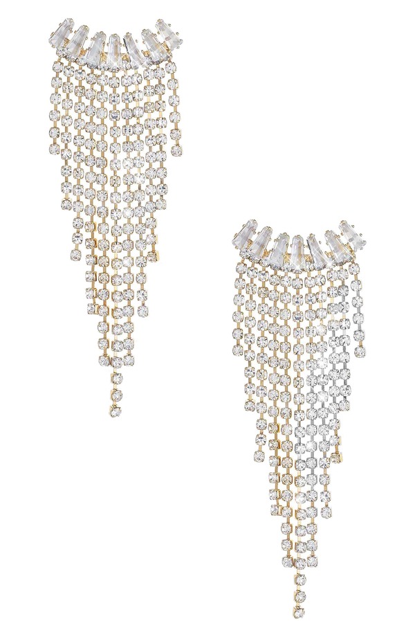 エティカ レディース アクセサリー ピアス・イヤリング フリンジ Ettikangel Fringe Drop Earrings GOLD ゴールド｜ReVida 店