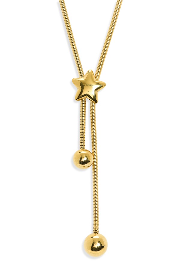 ブラチャ レディース アクセサリー ネックレス・チョーカー レース Bracha Maven Star Pendant Lariat Bolo Necklace GOLD ゴールド｜ReVida 店