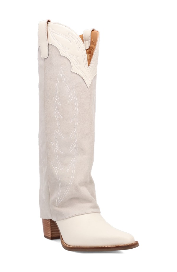 ディンゴ レディース シューズ ブーツ・レインブーツ Dingo Wild Fire Western Boot (Women) WHITE ホワイト｜ReVida 店 66,800円