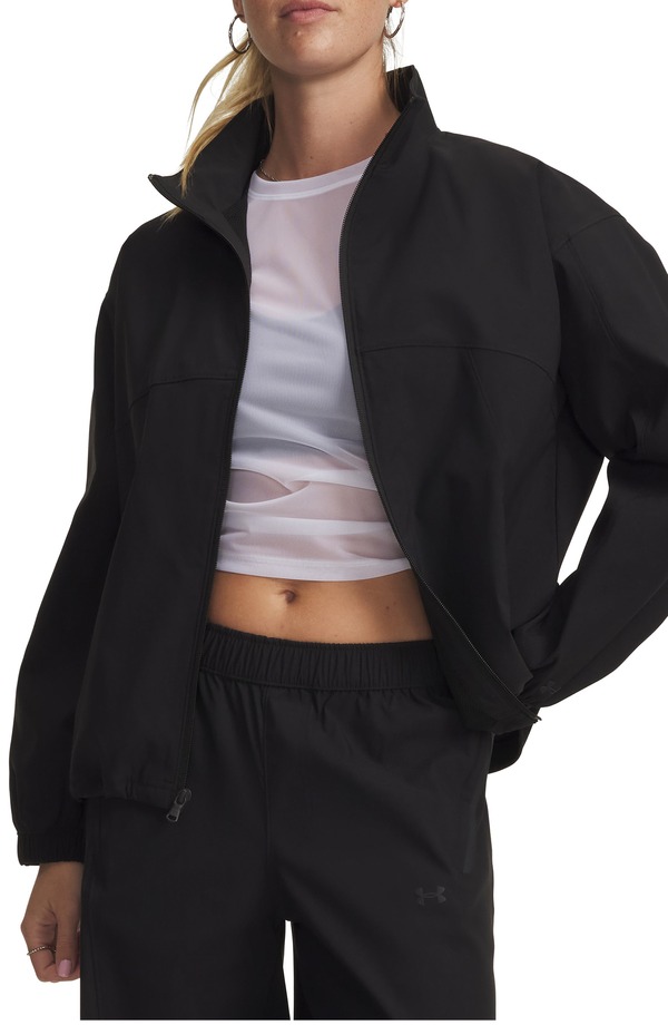 アンダーアーマー レディース アウター コートール ジャケット Under Armour Unstoppable Jacket (Regular Tall) ULTIMATE BLACK ブラック｜ReVida 店