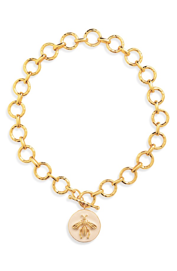 カリーンサルタン レディース アクセサリー ネックレス・チョーカー レース Karine Sultan Queen Bee Pendant Necklace GOLD ゴールド｜ReVida 店