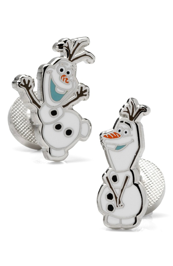 カフリンク メンズ アクセサリー カフスボタン Cufflinks, Inc. Olaf Action Cuff Links WHITE ホワイト｜ReVida 店