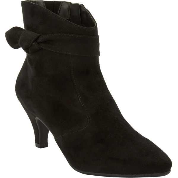 コンフォートビュー レディース シューズ ブーツ・レインブーツ Comfortview The Corrine Bootie (Women) BLACK ブラック|ReVida 店