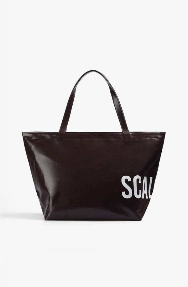 スカルパーズ レディース バッグ コート Scalpers Fabcoated Sp Bagrey グレー｜ReVida 店
