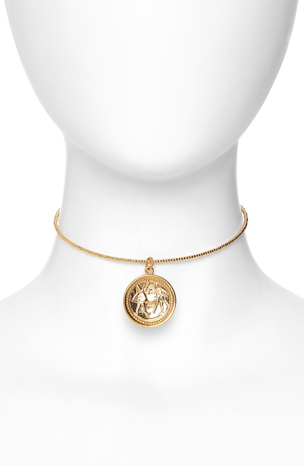 チャイルドオブワイルド レディース アクセサリー ネックレス・チョーカー レース Child of Wild Athena Coin Choker Necklace GOLD ゴールド｜ReVida 店