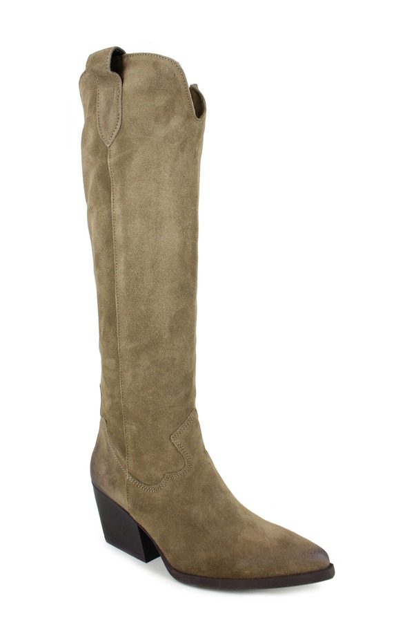 ジジ レディース シューズ ブーツ・レインブーツ ZIGI Valezka Knee High Boot (Women) TAUPE SUED トープ｜ReVida 店 58,740円