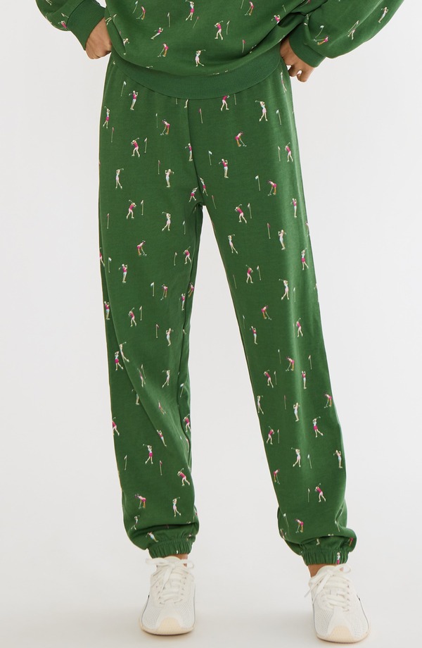 ビーチライオット レディース ボトムス カジュアルパンツ プリント コットン ジョガーパンツ Beach Riot Nash Print Cotton Joggers UNDER PAR｜ReVida 店