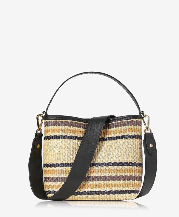 ギギニューヨーク レディース バッグ GiGi New York Tate Bucket Bag Natural Raffia|ReVida 店