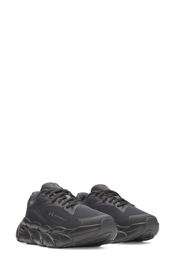 アンダーアーマー レディース シューズ スニーカー Under Armour UA HB Runner 2 Running Shoe (Women) BLACK / ANTHRACITE ブラック｜ReVida 店
