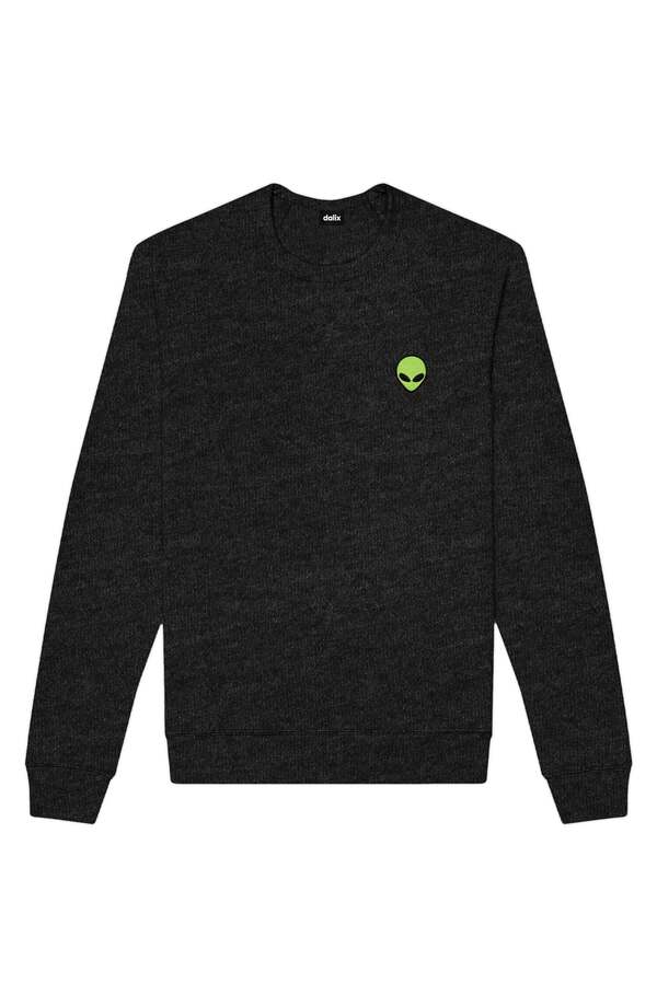 ダリックス メンズ アウター パーカー・スウェット シャツ フリース Dalix Alien Fleece Sweatshirt Asphalt Gray グレー|ReVida 店