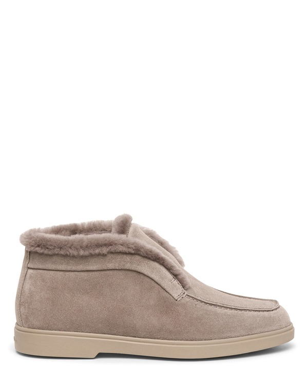 サントーニ レディース シューズ ブーツ・レインブーツ スエード Santoni Suedesert Boots (Women) Brown ブラウン|ReVida 店