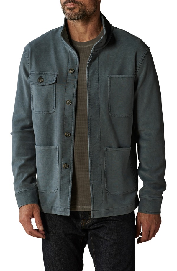 ノーマルブランド メンズ トップス シャツ パイル コート The Normal Brand Comforterry Cloth Chore Coat Waterloo