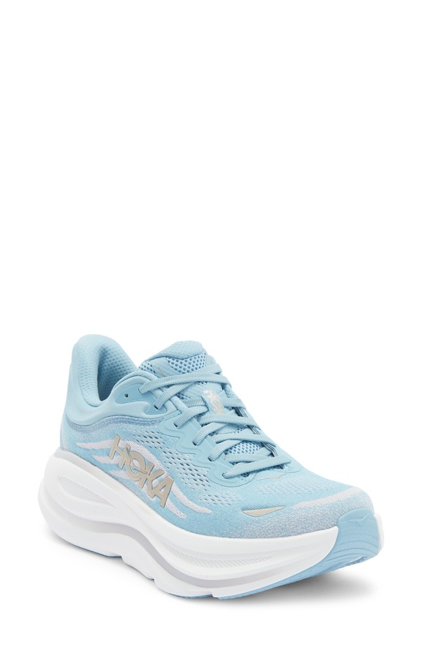 ホカオネオネ レディース シューズ スニーカー HOKA Bondi 9 Running Shoe Raindrop / Ash Grey グレー 36,270円