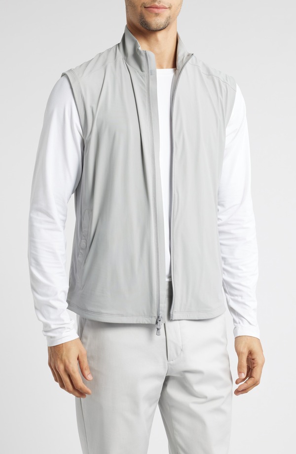 ジョニー オー メンズ アウター より良い ナイロン johnnie-O Zimmer Stretch Nylon Vest Seal