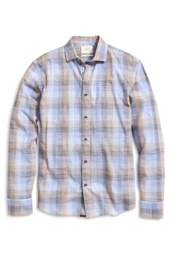 ビリーレイド メンズ トップス シャツ コットン Billy Reid Hutcheson Standard Fit Check Cotton Button-Up Shirt Multi マルチカラー