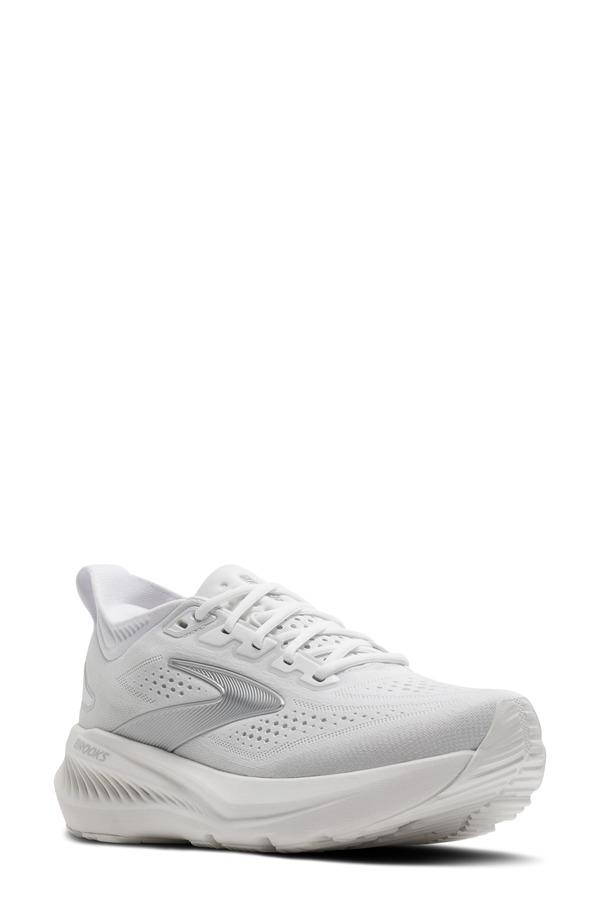 ブルックス レディース シューズ スニーカー Brooks Glycerin 23 Running Shoe White/ Oyster/ Silver ホワイト|ReVida 店