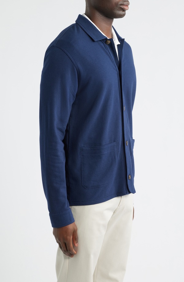 ピーター・ミラー メンズ アウター ジャケット・ブルゾン コート Peter Millar Oasis Chore Coat Navy ネイビー