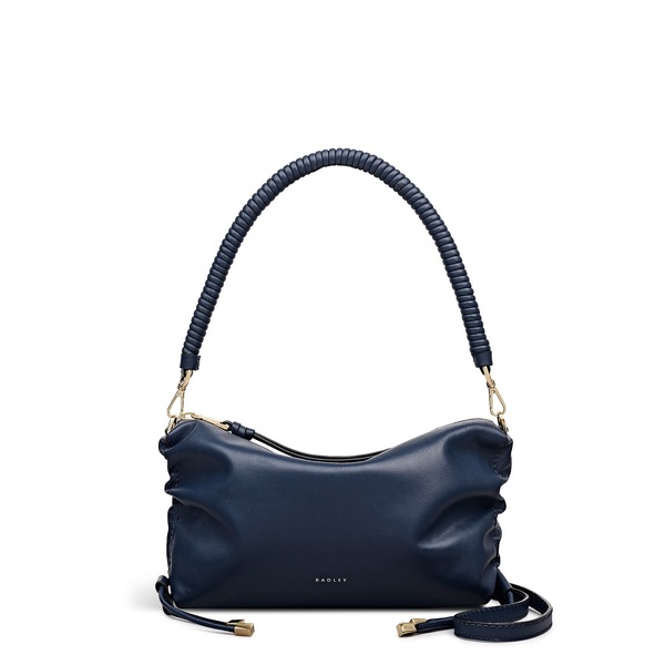 ラドリー レディース バッグ Radley Eden Row Small Ziptop Crossbody Bag Naval｜ReVida 店