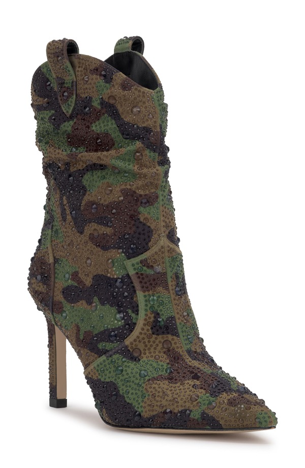 ジェシカシンプソン レディース シューズ ブーツ・レインブーツ Jessica Simpson Evgena 2 Bootie (Women) GREEN 01 グリーン｜ReVida 店