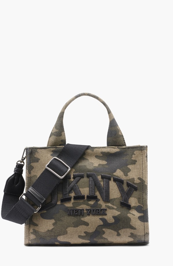 ダナ キャラン ニューヨーク レディース バッグ DKNY Hadlee Small Tote Camouflage｜ReVida 店
