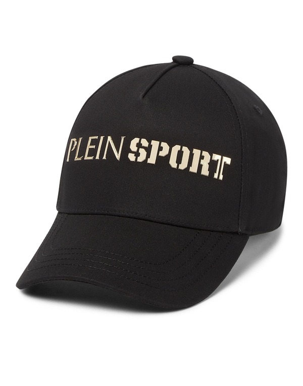 プレイン スポーツ レディース アクセサリー 帽子 キャップ PLEIN SPORT Baseball Caperformance Unisex black/gold ブラック｜ReVida 店 27,170円