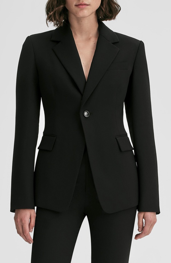 エーエルシー レディース アウター ジャケット・ブルゾン ウール A.L.C. Eliza Wool Blend Jacket BLACK ブラック｜ReVida 店