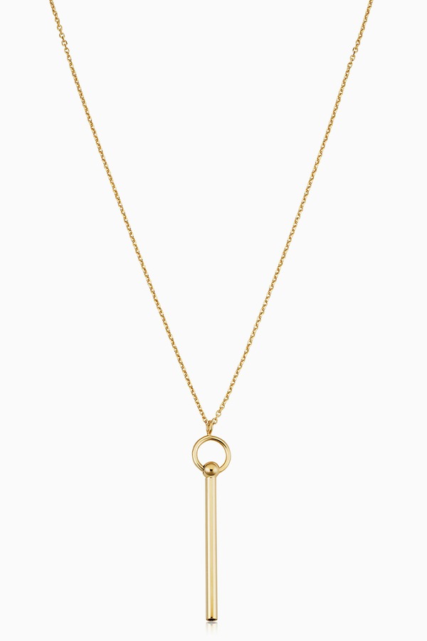 オラディナ レディース アクセサリー ネックレス・チョーカー レース Oradina 14K Gold Villa Pendant Necklace Yellow Gold イエロー|ReVida 店