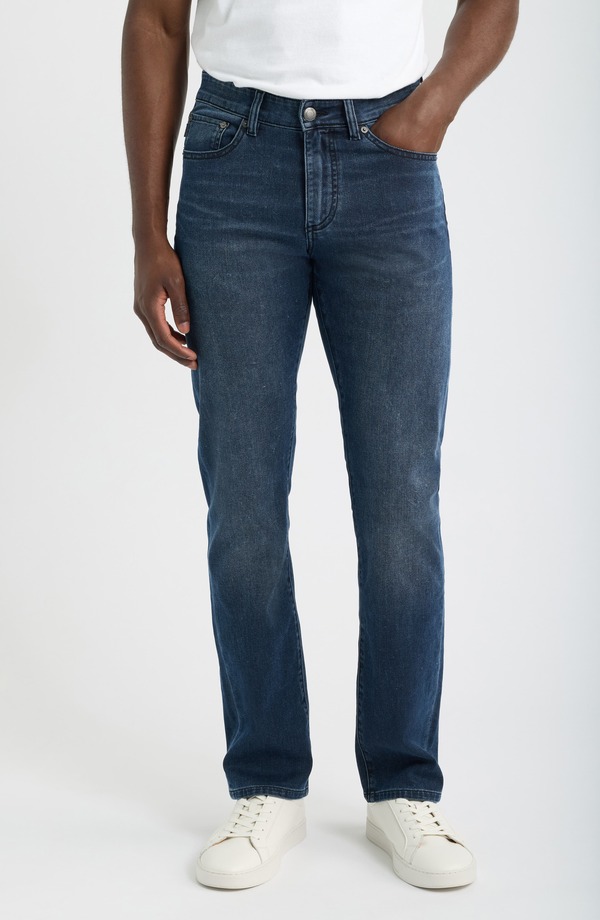 ディーエル 1961 メンズ ボトムス カジュアルパンツ ジーンズ DL1961 Russell Slim Straight Jeans COLD FORGE|ReVida 店