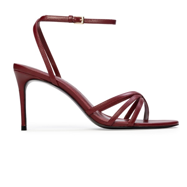 ブラックスエードスタジオ レディース シューズ サンダル BLACK SUEDE STUDIOlie 80 Sandal (Women) Chili Flake Leather｜ReVida 店