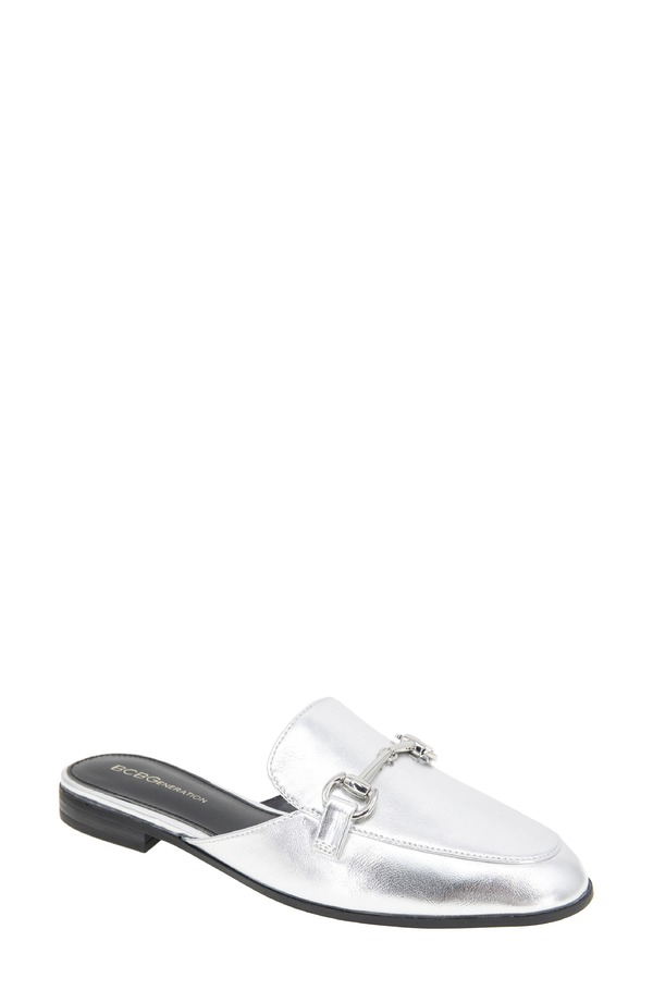 BCB ジェネレーション レディース シューズ パンプス BCBGeneration Zorie Bit Mule (Women) DARK SILVER シルバー|ReVida 店