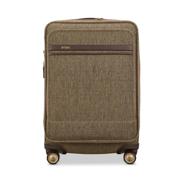 ハートマン メンズ バッグ ツイード Hartmann Tweed Carry-On Expandable Spinner Tweed/Naturaleather｜ReVida 店