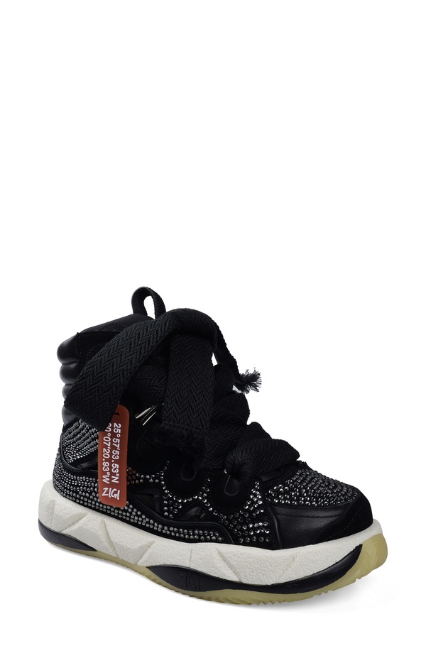 ジジ レディース シューズ スニーカー ZIGI Rocina High Top Sneaker Black ブラック