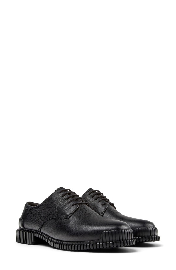 カンペール レディース シューズ パンプス 競り合い Camper Pix Derby Black 黒いこと