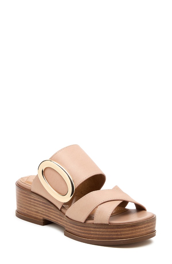 ケルシーダッガー レディース シューズ サンダル プラットフォーム Kelsi Dagger Brooklynina Platform Slide Sandal Pale Pink ピンク|ReVida 店