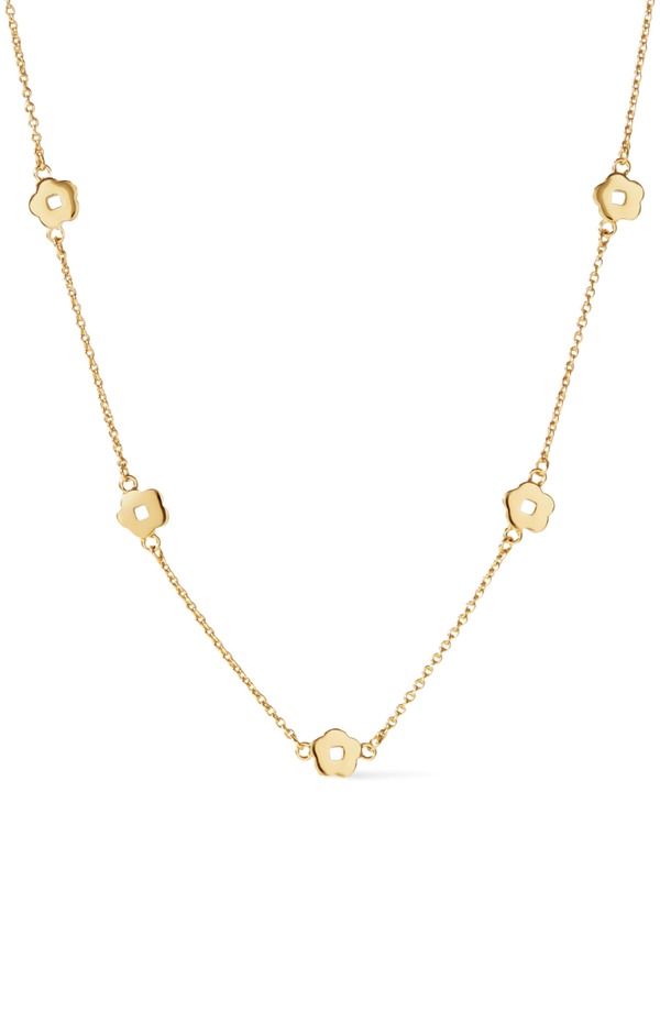 アナルイサ レディース アクセサリー ネックレス・チョーカー レース Ana Luisa Flower Stationecklace - Rowena Necklace Gold ゴールド｜ReVida 店