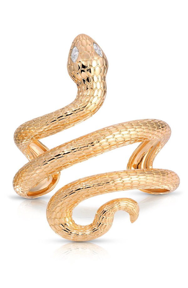 エティカ レディース アクセサリー ブレスレット・バングル・アンクレット Ettika Serpentina Cuff GOLD ゴールド|ReVida 店